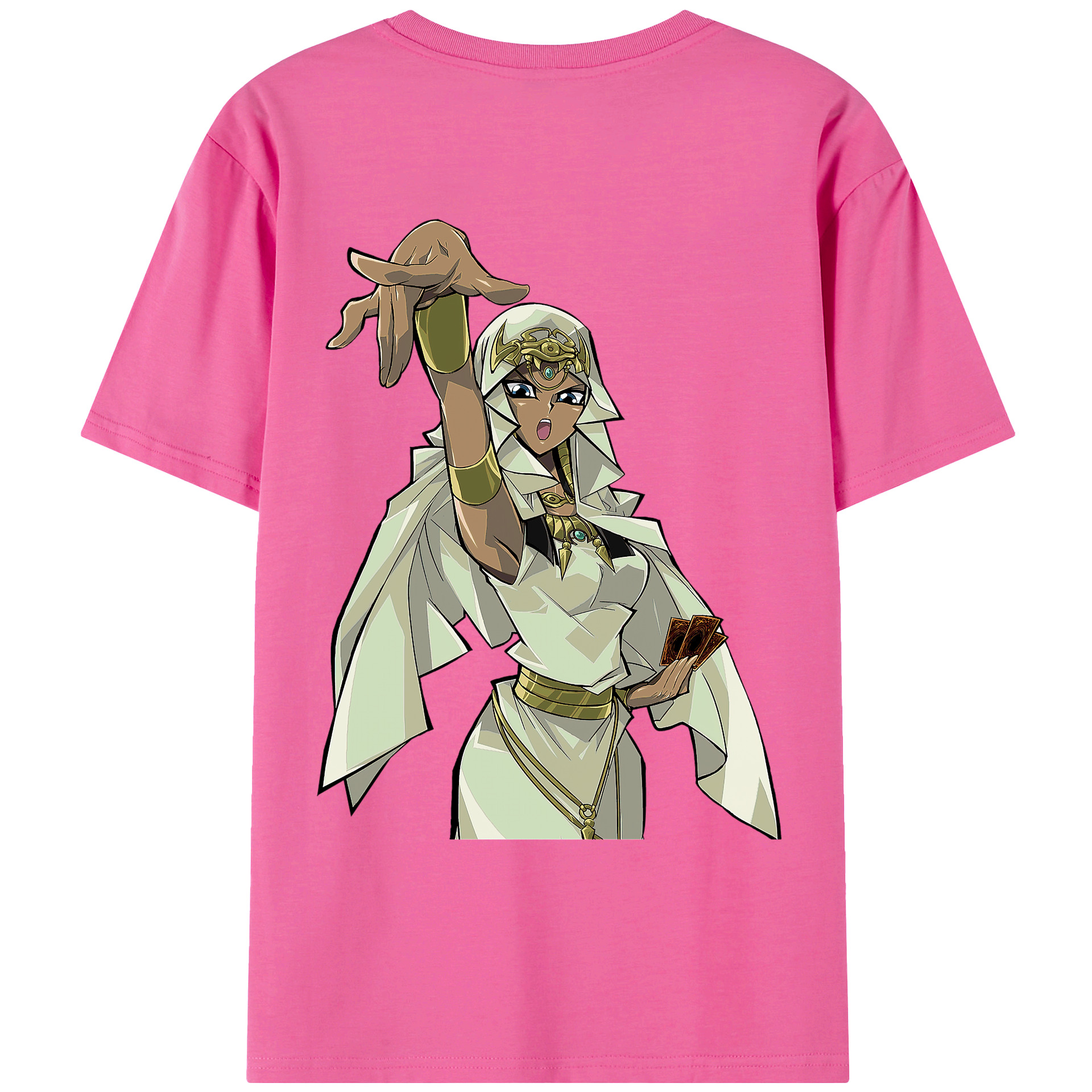 （画像用） 遊☆戯☆王 Yu-Gi-Oh! レディース半袖Tシャツ(バックプリント)